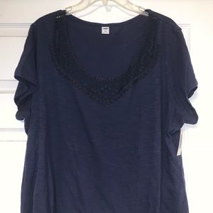 Navy T-Shirt 2x